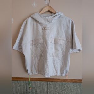 Under Armour Women's Off Crop White Hoodie